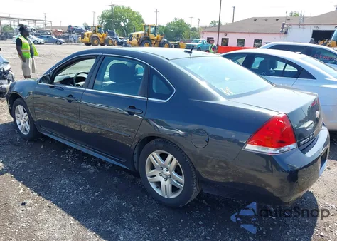 2013 Chevrolet Impala Lt из США, поврежденный, VIN 2G1WG5E31D1224824